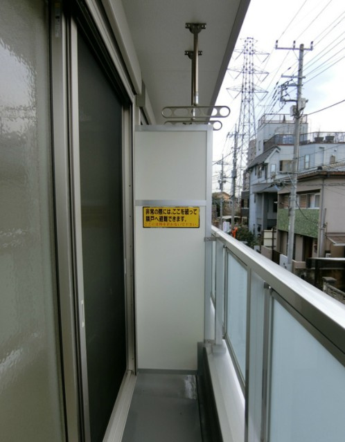 リブリ・ボヌールⅠのバルコニー