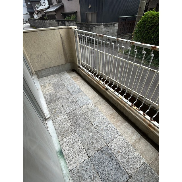 グリーンヒル戸崎のバルコニー