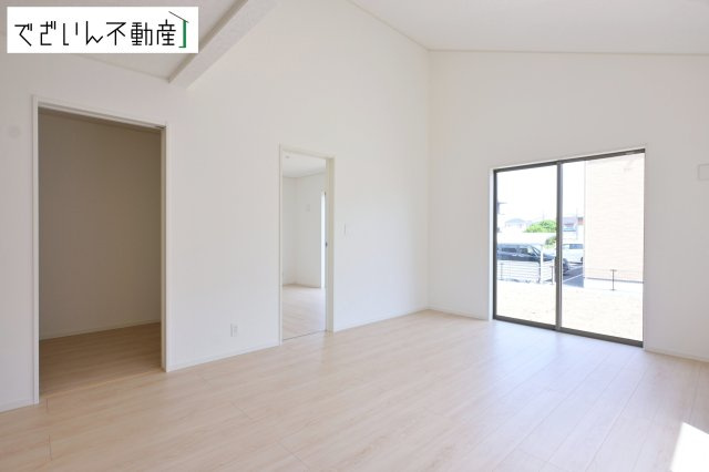 【居間・リビング】 | CRADLE GARDEN加須市馬内第3　【平屋】新築住宅 | ≪3号棟≫
現地(2026年5月撮影)