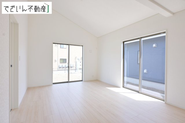 【居間・リビング】 | CRADLE GARDEN加須市馬内第3　【平屋】新築住宅 | ≪3号棟≫
現地(2026年5月撮影)