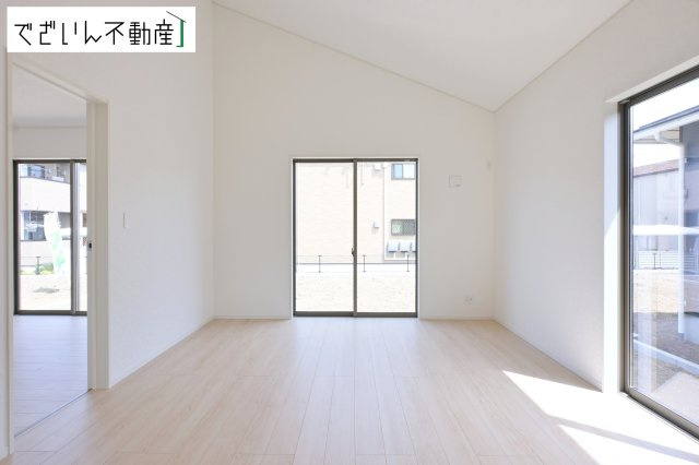 【居間・リビング】 | CRADLE GARDEN加須市馬内第3　【平屋】新築住宅 | ≪3号棟≫
現地(2026年5月撮影)