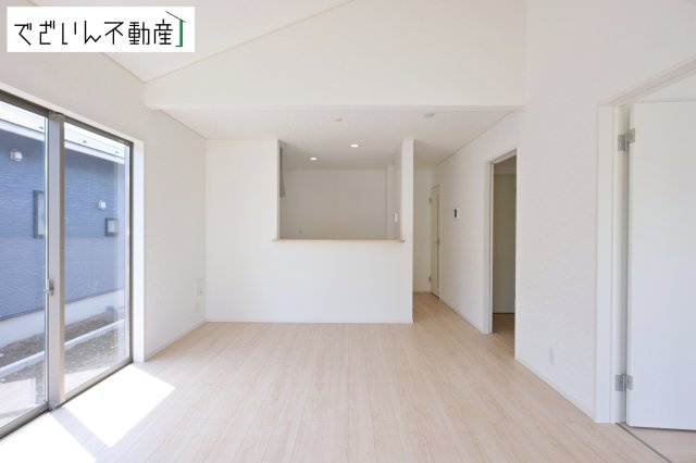 【居間・リビング】 | CRADLE GARDEN加須市馬内第3　【平屋】新築住宅 | ≪3号棟≫
現地(2026年5月撮影)