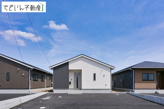 【外観】 | CRADLE GARDEN加須市馬内第3　【平屋】新築住宅 | ≪3号棟≫
現地(2026年5月撮影)