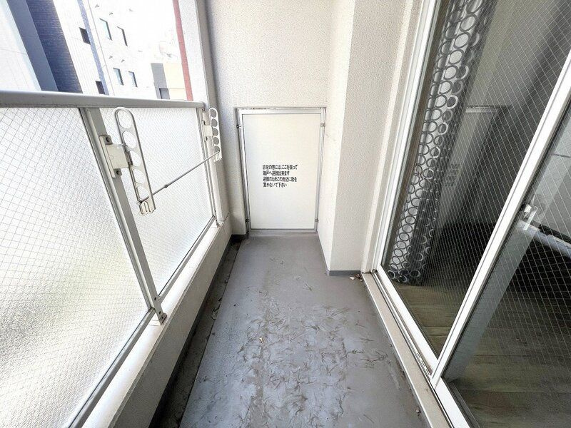 デュオ・スカーラ上野のバルコニー