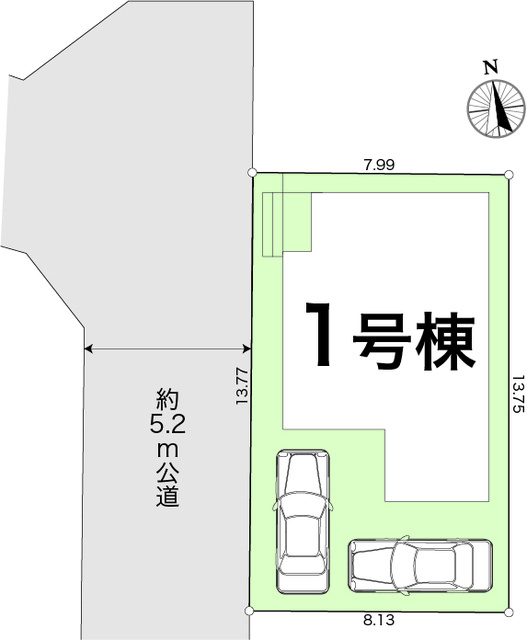 高知市塩屋崎町3期1棟　新築戸建ての区画図|■建物価格2,898万円■土地面積110.92㎡■建物面積95.84㎡■4LDK