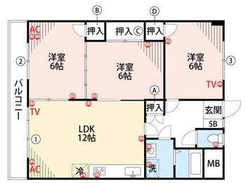 エテルナ・エーカーズの間取り|使い勝手の良い間取りです♪