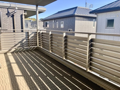 【バルコニー】 | つくば市島名万博公園西