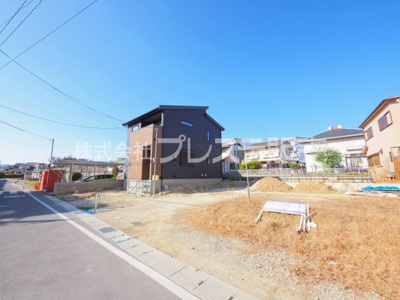 【その他】 | 奈良市六条西１丁目の新築一戸建 全４区画 | 現地写真（建物の建築工事中に撮影したものです）※現地に係員は常駐しておりません。