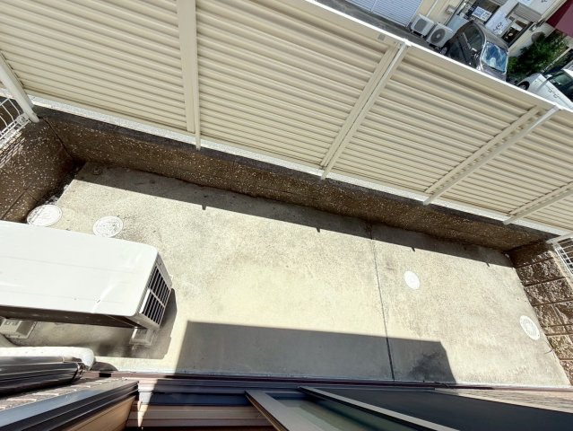 スカイコートのバルコニー