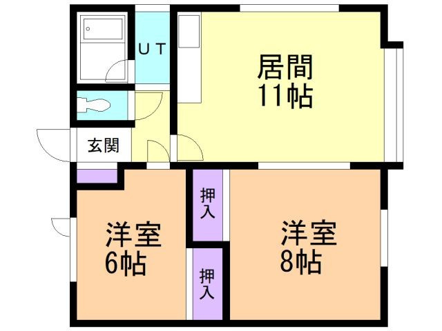 メゾン美登里の間取り