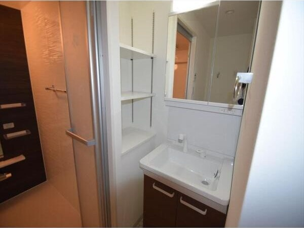 クレストタワー栄の洗面所