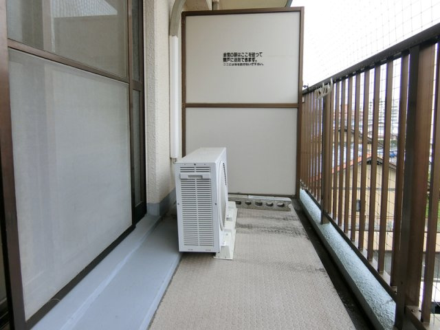 ダイナコート水前寺公園北　5階のバルコニー|別室のものです・現状優先です。