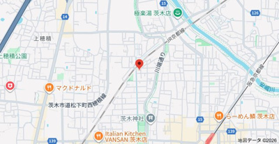 【地図】 | 茨木シャーメゾンＫＮα