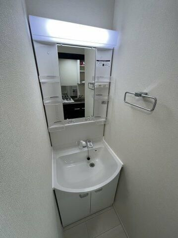 ソレイユテラス東十条の洗面所