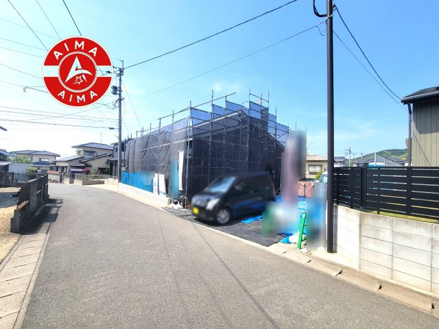 糟屋郡須恵町大字須恵第25-1棟（1号棟）の前面道路含む現地写真|見学の時間などお気軽にお問い合わせ下さい。