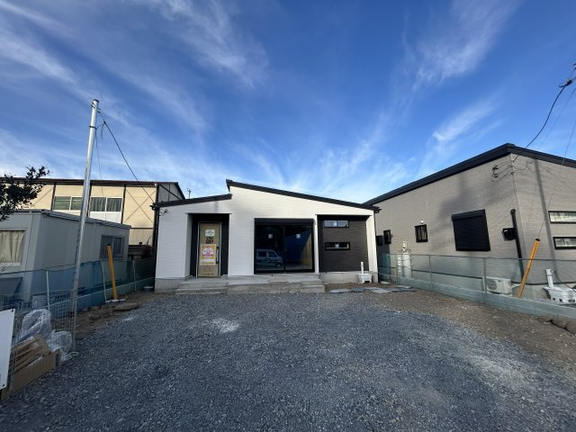 新築　高崎市日高町　2号棟の外観|現地写真　2026年2月完成予定！類似物件のご内覧等、お気軽にお問合せください♪　
