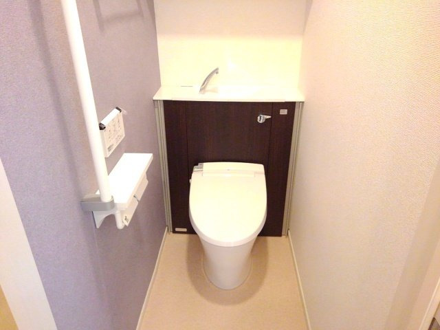 ヴィリダーリウム　上山手のトイレ|清潔感のあるトイレです