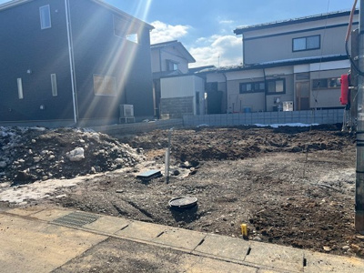 【前面道路含む現地写真】 | 盛岡市月が丘　第6　