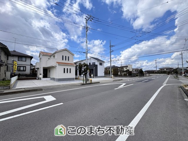 LiveleGarden.S真岡長田第9の前面道路含む現地写真|前面道路含む現地写真