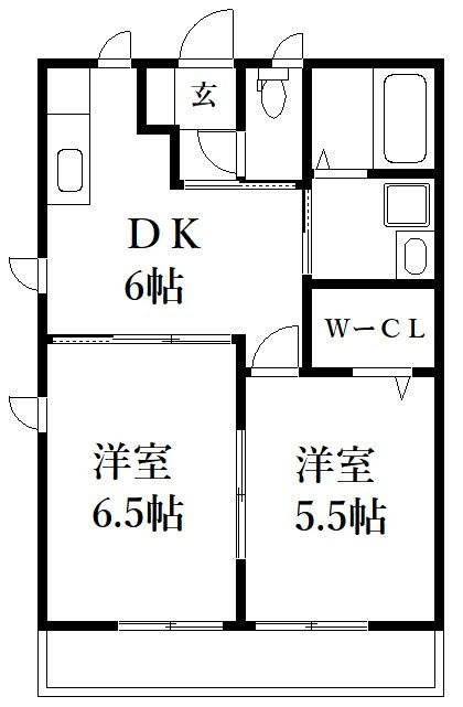 エスポワールの間取り