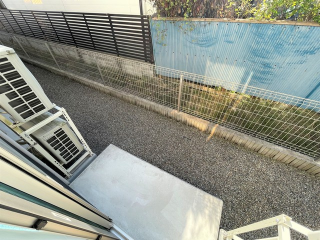 クレアフォーチュン中江のバルコニー