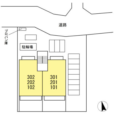 【区画図】 | サンハイムマンション