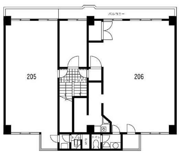Mビルの間取り|間取りは現況優先