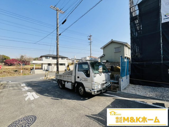 知多市南粕谷3丁目　全1棟の前面道路含む現地写真|R8.1.19撮影　24時間換気システム搭載♪