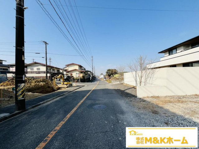 知多市南粕谷3丁目　全1棟の前面道路含む現地写真|R8.1.19撮影　吹抜あり！