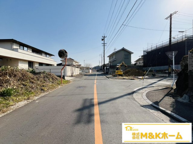 知多市南粕谷3丁目　全1棟の前面道路含む現地写真|R8.1.19撮影　前道6.9ｍ