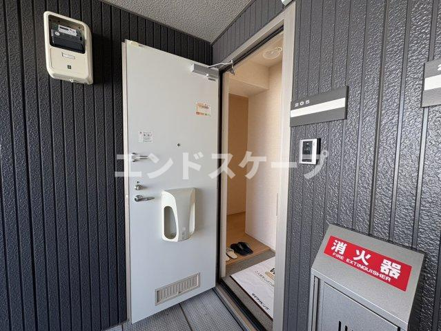 セレンディピティ・ヴィラの玄関|高崎、前橋のお部屋探しはエンドスケープまで！お客様の理想お聞かせ下さい♪