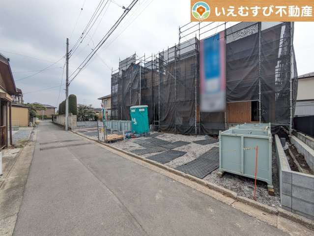 Cradle garden　行田市天満第2の前面道路含む現地写真
