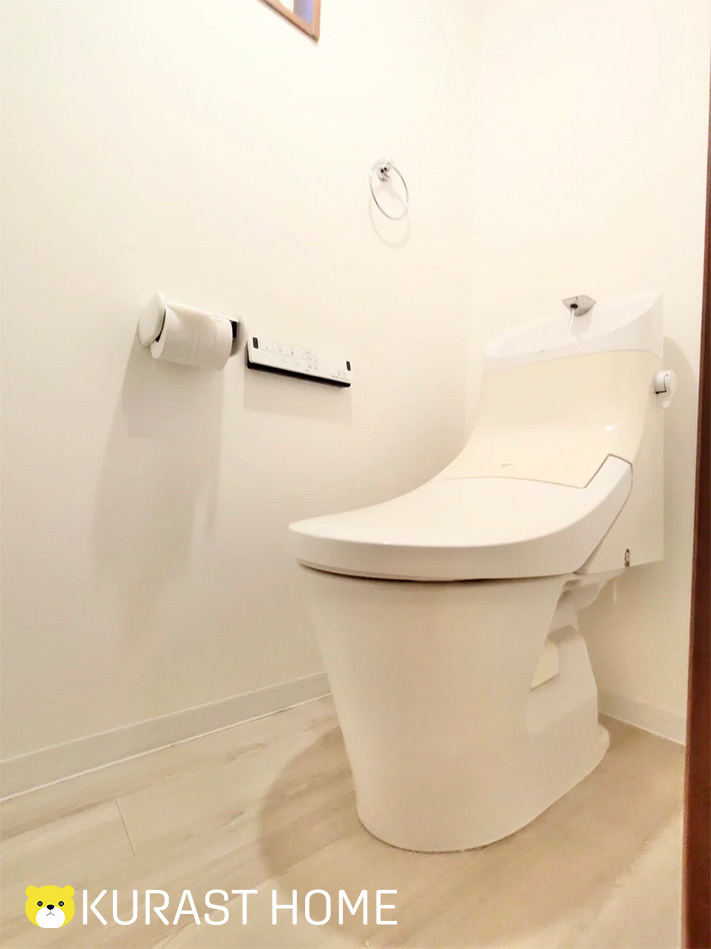 京都市伏見区久我本町　中古戸建のトイレ|トイレ1階