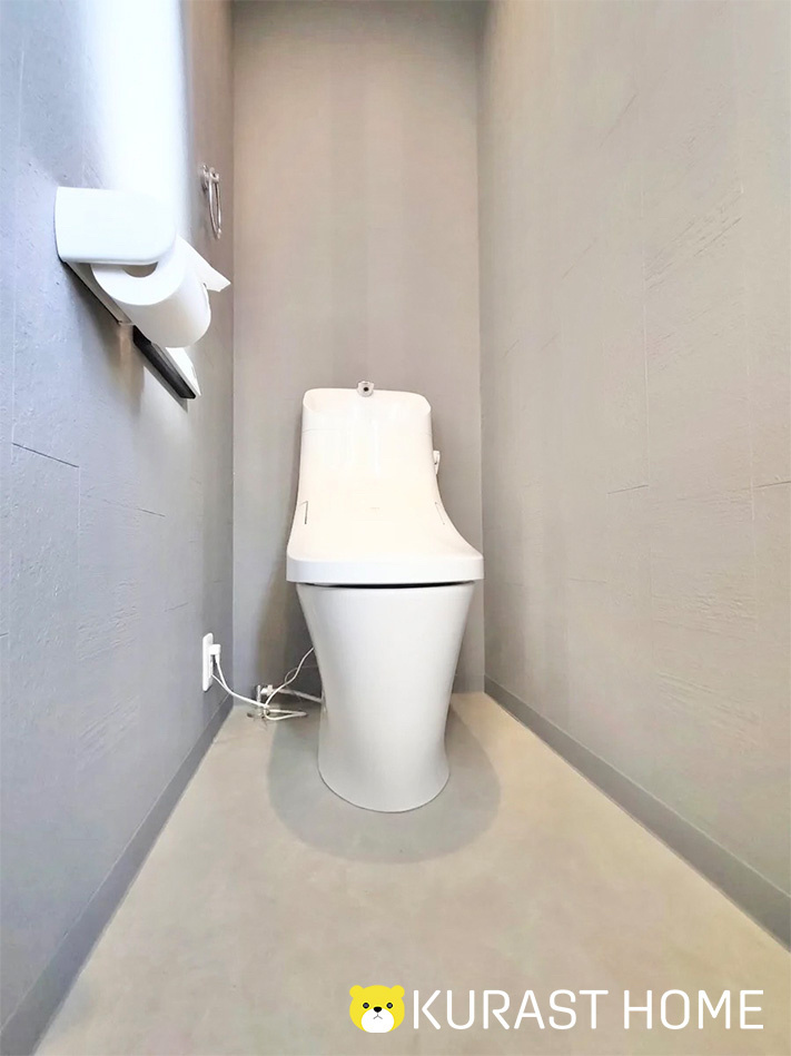 京都市伏見区久我本町　中古戸建のトイレ|トイレ2階