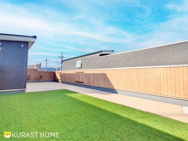 京都市伏見区久我本町　中古戸建のバルコニー|スカイバルコニー