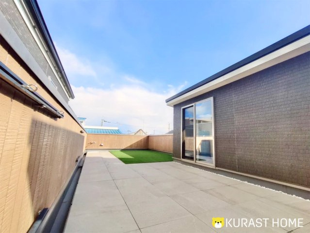 京都市伏見区久我本町　中古戸建のバルコニー|スカイバルコニー