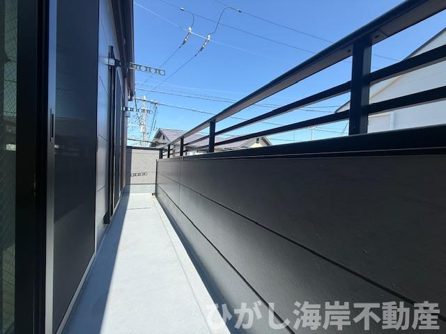 茅ヶ崎市今宿　新築戸建　全2棟のバルコニー|バルコニー