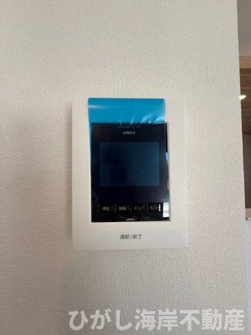 茅ヶ崎市今宿　新築戸建　全2棟のセキュリティ|TVモニター付きインターフォン