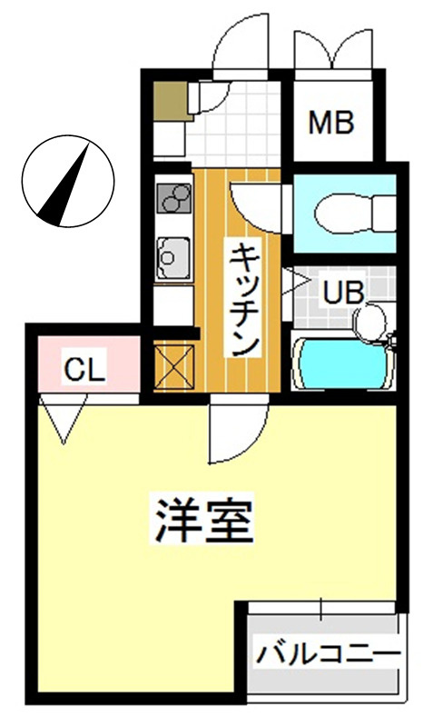 エスコート東大前の間取り