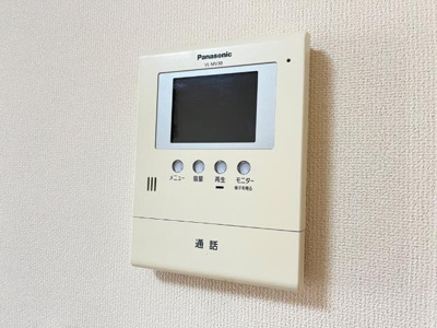 【セキュリティ】 | ウイングコート | カメラ付インターホン