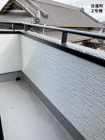 碧南市日進町のバルコニー|洋室6帖専用バルコニー。バルコニーが２つあります