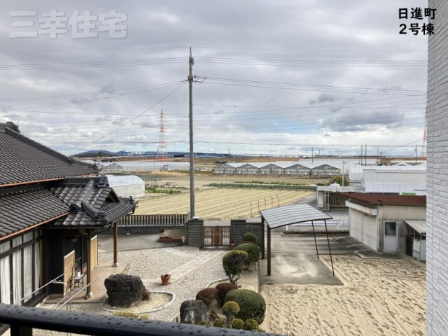 碧南市日進町の周辺|バルコニーからの眺望　