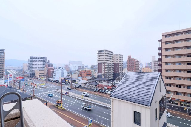 ダイナコートピア黒崎Ⅱ　6階の展望|別号室のものになります。現状優先。