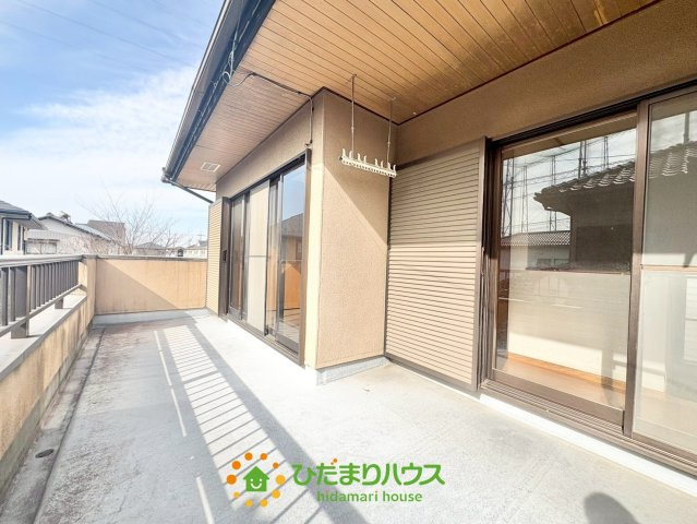 幸手市南２丁目　中古一戸建てのバルコニー|2026年2月6日撮影