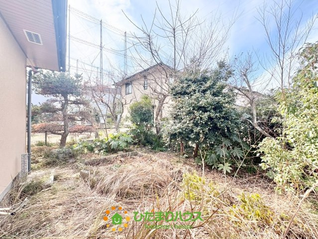 幸手市南２丁目　中古一戸建ての庭|2026年2月6日撮影