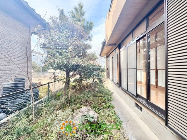 幸手市南２丁目　中古一戸建ての庭|2026年2月6日撮影