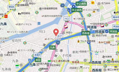 【地図】 | エスリード阿波座レジデンス