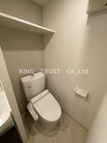 プレサンス梅田東ベータのトイレ|シンプルで使いやすいトイレです
