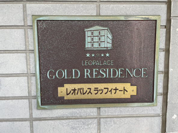 レオパレスラッフィナートのエントランス