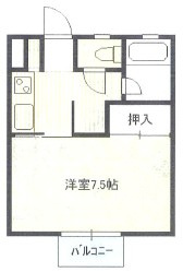 【間取り】 | ハイツブリッジ